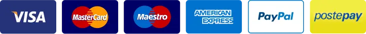 Metodi di pagamento accettati